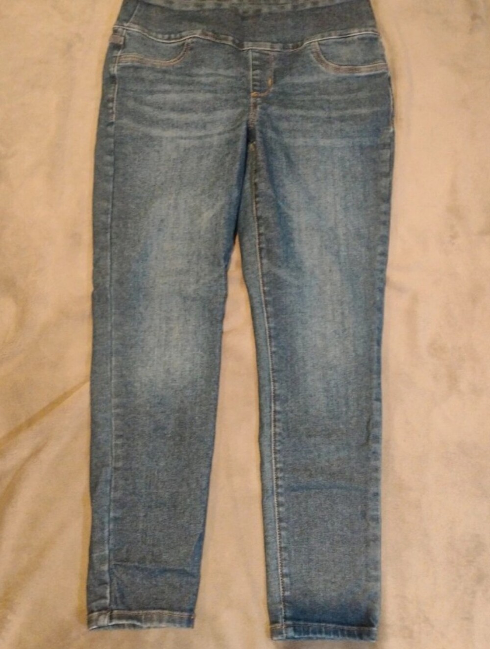 Sonoma Goods For Life Denim Jeggings Medium Wash Pull On Stretch - 12R